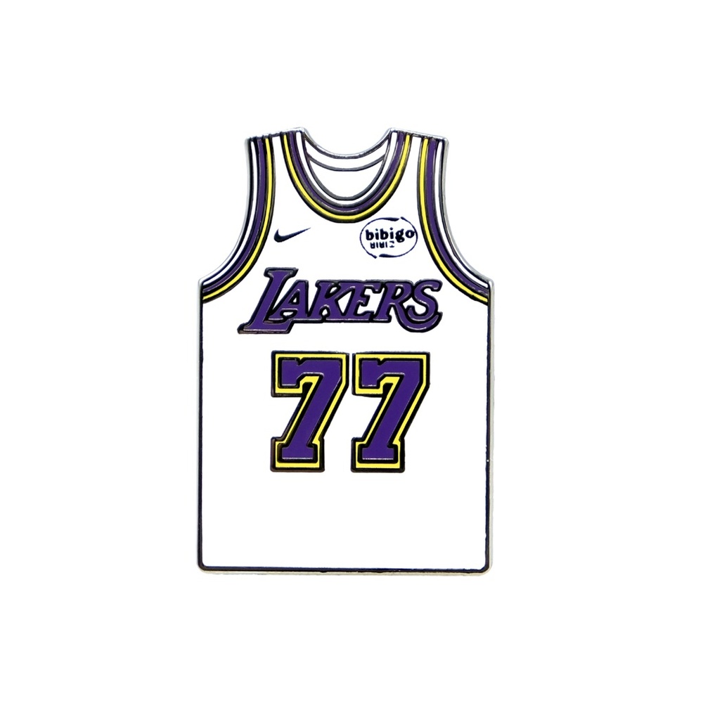 Luka Dončić Lakers Jersey Lapel Pin